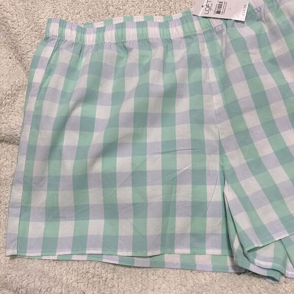 NWT- LOFT- L. Cotton Sleep Short - Picture 3 of 6